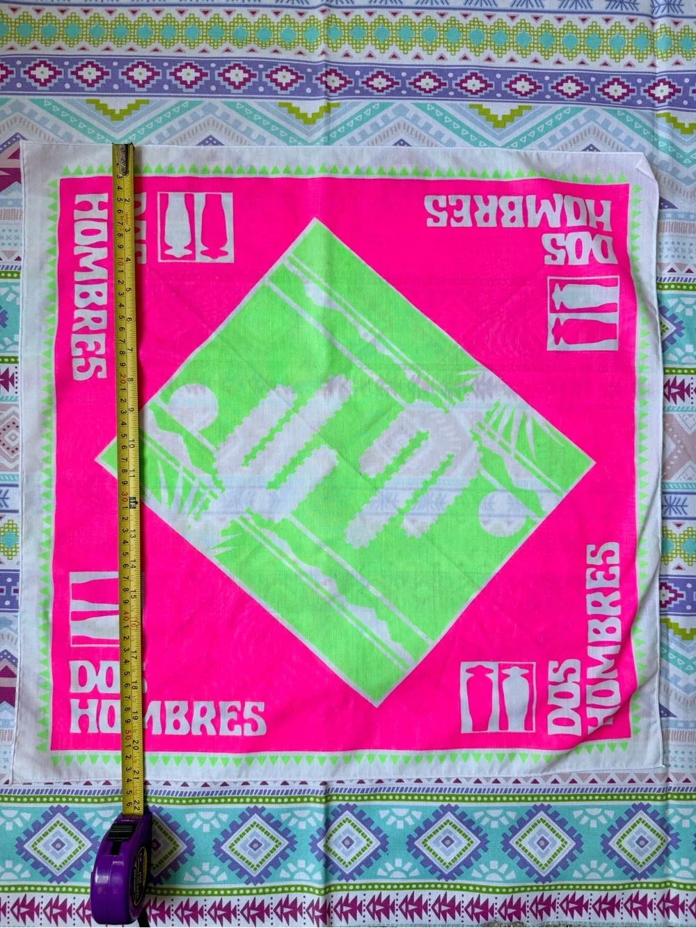 Dos Hombres Cactus Tequila Bandana 🌵🥃